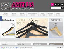 Tablet Screenshot of centrumwieszakow.pl